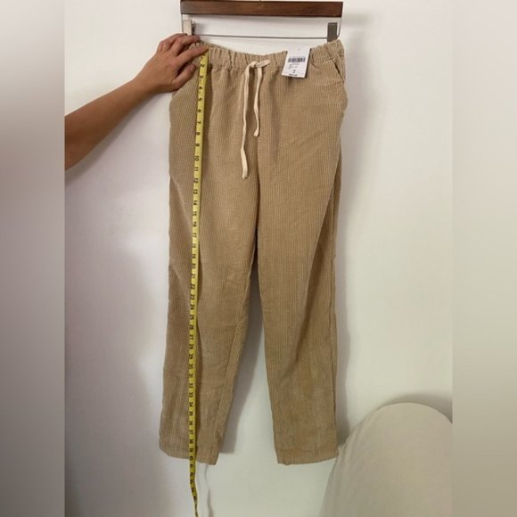 Womens brand new Forever 21 high waisted corduroy khakis pants - Picture 10 of 13